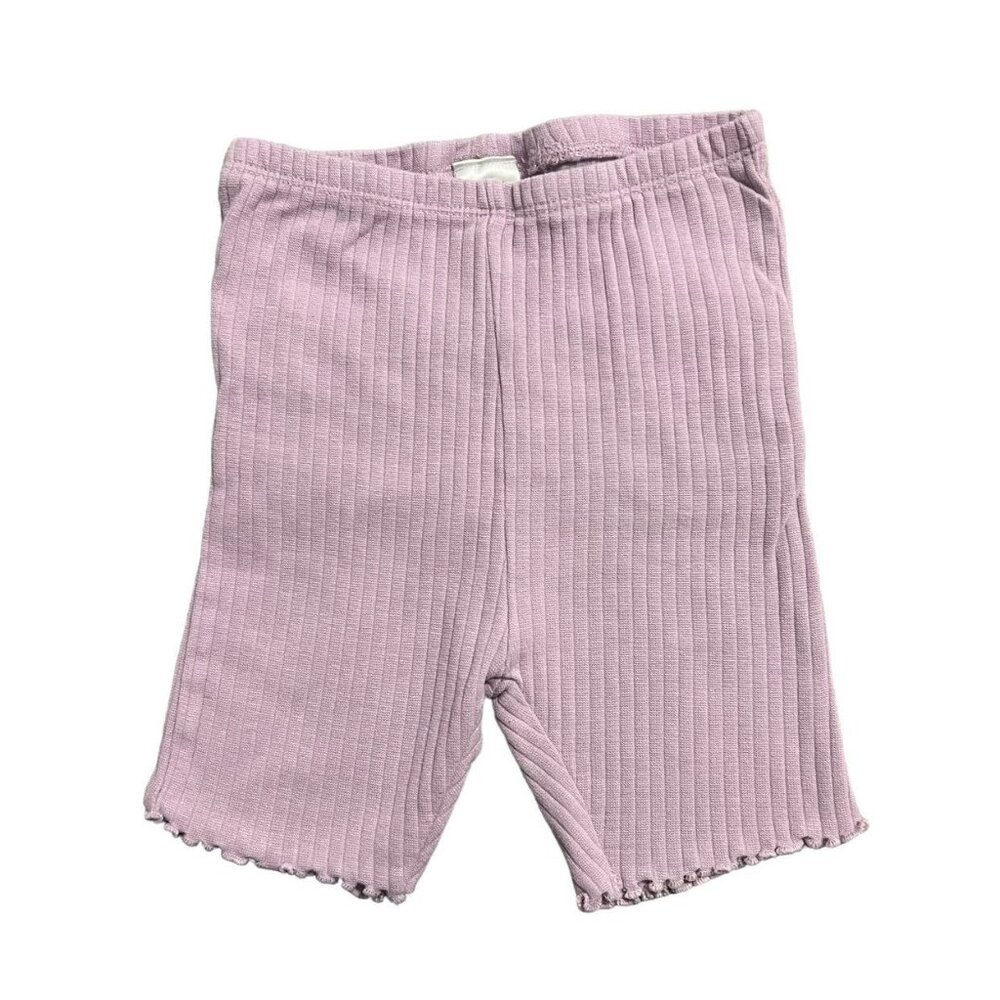 RuffleButts 7Y Lilac Ribbed Ruffles Pajamas Set - Picture 7 of 7